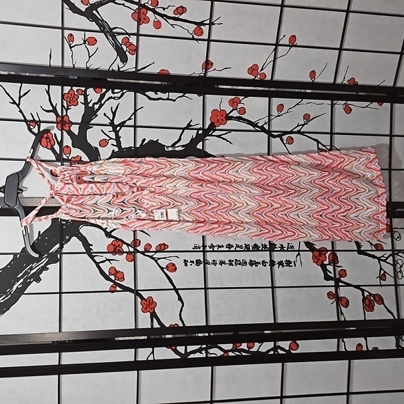 Trina Turk Serafina‎ Crochet Halter Maxi Swirl Dress Size XS New - Picture 12 of 13